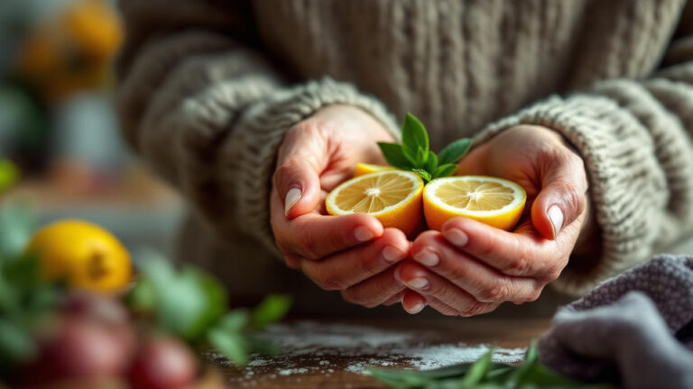 A grandmother reveals her secret to naturally fade brown spots on hands