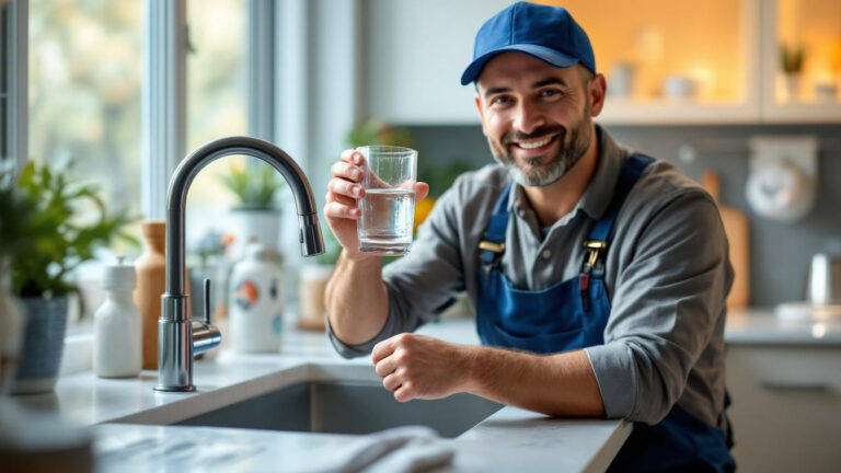 A plumber reveals the half glass trick that cleans drains without vinegar or baking soda
