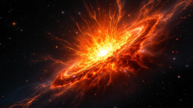 Astronomers capture stunning explosion of a star at the farthest reaches of the Universe