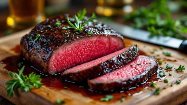 Beer-glazed beef tenderloin that will wow your dinner guests every time