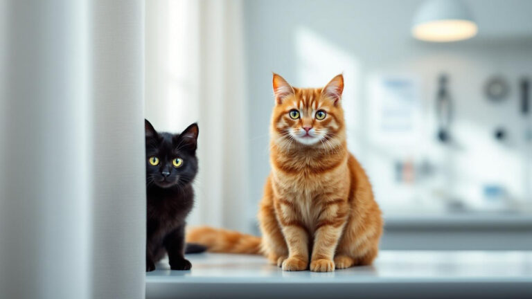 Black cats are shy while orange cats are bold, veterinarians confirm