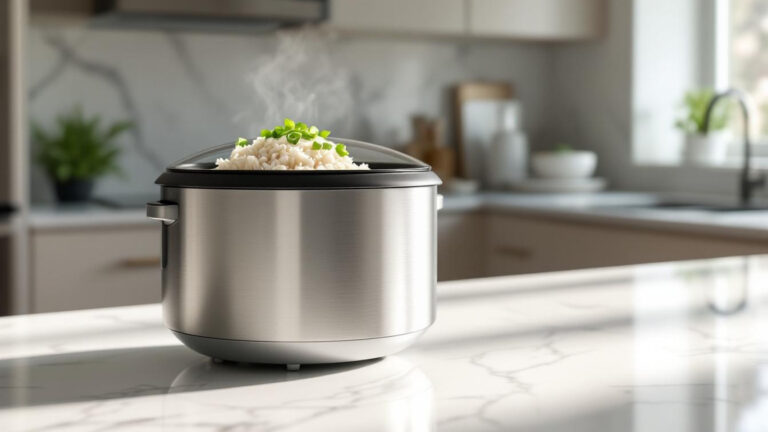 Neither expensive equipment nor culinary school, this small gadget turns rice into gourmet perfection