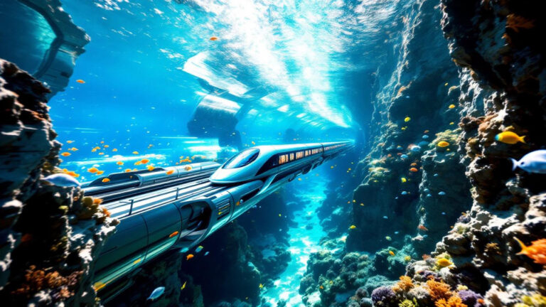 Revolutionary underwater railway will connect continents in under 30 minutes