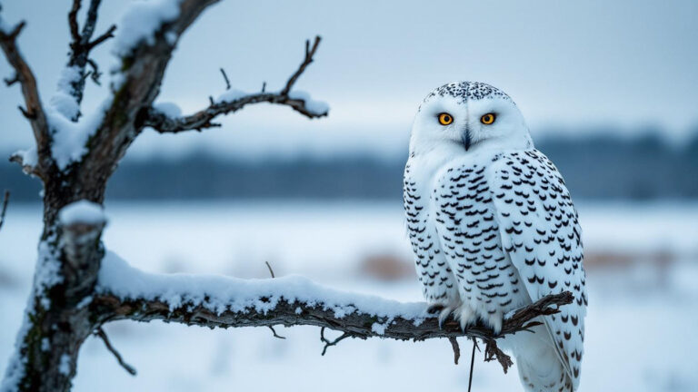 Why Sweden’s snowy owls vanished after ten years of complete silence