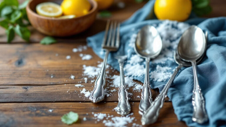 Why your old cutlery loses its shine and what restores it instantly